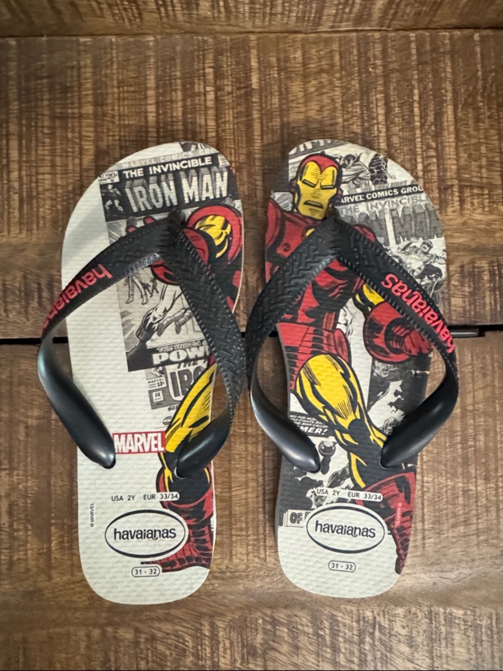 Havaianas Iron Man Flip Flops